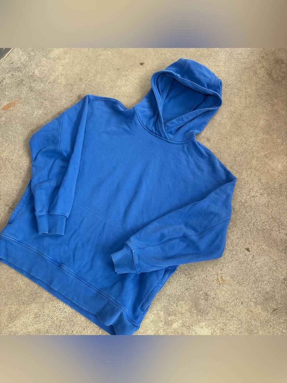 Super cozy Lululemon hoodie in a soft blue colorway